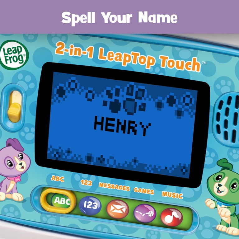 LeapFrog 2-in-1 LeapTop Touch Learning Laptop for Kids - Walmart.com