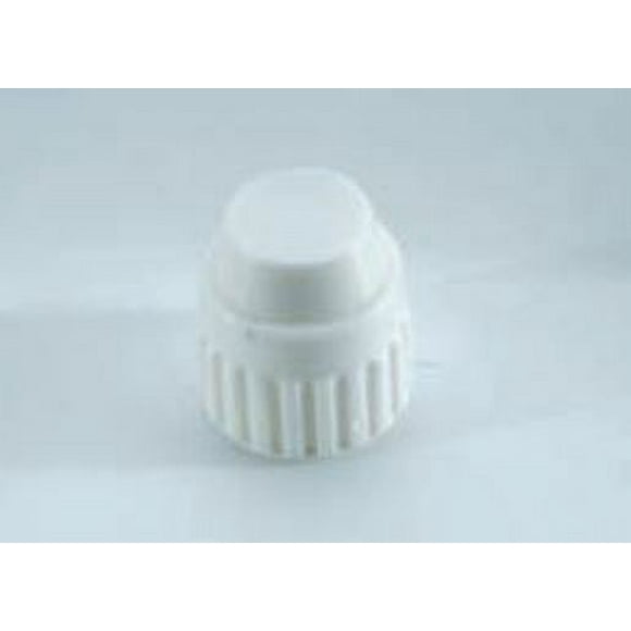 Elkhart Supply Fitting Plug/Fitting Cap 16860 Fitting Plug/Fitting Cap; Flair-It; 1/2 Inch Cap; White; Plastic; Single; With Barcoded