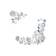 thumbnail image 2 of Reflective Black Acrylic Wall Décor Stickers for TV Background Bathroom 1Pack, 2 of 4