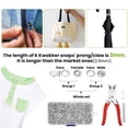 thumbnail image 2 of Juego 100 Alicates Hugtrwg Kit Botones a Presión Metal con Cierres, 2 of 9