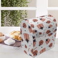 thumbnail image 4 of Insects Lounger Chair Bag, Funny Pattern of Wombs Ladybugs and Beetles, High Capacity Storage with Handle Container, Lounger Size, Burnt Sienna Dark Blue, by Ambesonne, 4 of 5