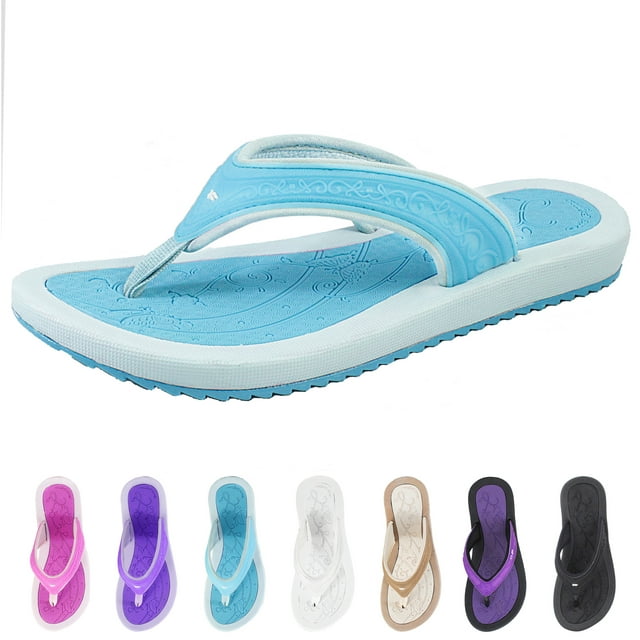 GP Breeze Light Weight Waterproof Flip Flops for Women - Walmart.com