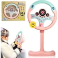 thumbnail image 1 of Steering Wheel Driving Toy, Simulated Steering Wheel for Kids, Electric Car Steering Wheel Toys, Educational Children Skills Training Gift, 1 of 1