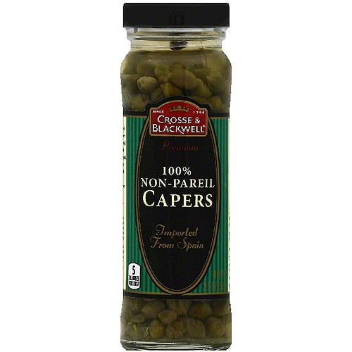 Crosse & Blackwell 100% Non-Pareil Capers, 3.5 oz (Pack of 12) by Generic