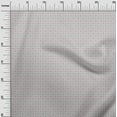 thumbnail image 3 of oneOone Silk Tabby Light Gray Fabric Hearts Print Craft Projects Decor Fabric Printed By The Yard 42 Inch Wide, 3 of 4
