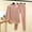 Pink, variant on Fall Pajamas Women Sevevn Womens Long Sleeve Pajama Sets Mock Neck Sleepwear Soft Winter Pjs Sets
