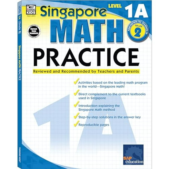 Pre-Owned Math Practice, Grade 2: Reviewed and Recommended by Teachers and Parents Volume 7 (Paperback) 0768239915 9780768239911