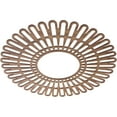 thumbnail image 2 of Ekena Millwork 36"OD x 13 3/8"ID x 3/8"T Cornelius Wood Fretwork Pierced Ceiling Medallion, Walnut, 2 of 3