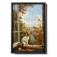 thumbnail image 2 of Dog Sitting Window Poster Art, Irish Setter Colorful Dog Decor Wall Art Painting for Children's room Bedroom Living room Decor Ready to Hang, 2 of 5