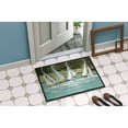 thumbnail image 2 of Sailboats on the bay Door Mat, 2 of 4