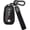Black, variant on Key Fob Cover Compatible with Toyota Land Cruiser Venza RAV4 Prime Sienna Fortuner Mirai 2018-2022 4 Button Keychain Case Holder Protector,Black