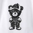 thumbnail image 6 of Kogui Boys Athletic Shirts Toddler Boys Girls Shirt Short Sleeve Funny Letters Graphic Top 5T 6T (White,5-6 Years), 6 of 8