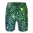 thumbnail image 3 of Balery Green Disco Lights Traje de Baño Estilo Hawaiano para Hombre, Shorts de Secado Rápido con Bolsillos-Medium, 3 of 6
