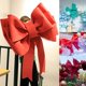 thumbnail image 2 of Accesorios hechos a mano con lazo grande, decoración para arco de boda, fiesta de flores, colgante de pared de fondo para el hogar, regalo de San Valentín, 2 of 4