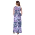 thumbnail image 5 of Womens Paisley Print Maxi Dress, 5 of 5