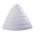 thumbnail image 4 of Zentra Jupon de Robe de Mariée, Jupon Léger avec Ceinture Élastique, Confortable, Demi-Style B, 4 of 9
