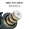 thumbnail image 4 of BILLINGS Spinning Reel 20KG Max Drag Saltwater Spinning Fishing Reel Stainless Steel Spindle CNC Aluminum Spool with Braid-Ready, 4 of 26