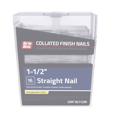 Grip-Rite Finish 16GA 1-1/2" Galv 1M