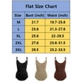 thumbnail image 2 of Luxtrada Bodysuit Shapewear Tank Top Bodysuit Seamless Sleeveless Sculpting Body Shaper for Women (Coffee,L), 2 of 9