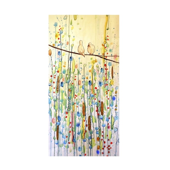 Trademark Fine Art Sylvie Demers Toi Et Moi Canvas Wall Art - 12x24