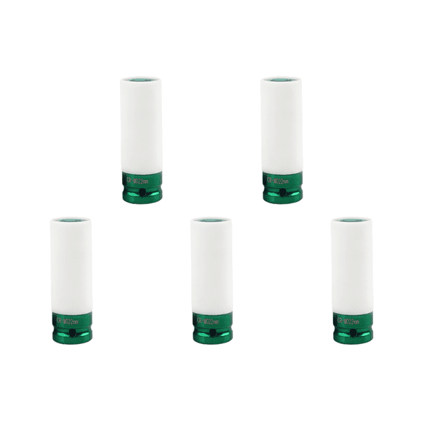 Enchufes Hexagonales 22mm Llave Neumática Manga Tornillo para Neumático Tuerca Impacto Profundo