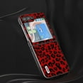 thumbnail image 5 of K-Lion for Samsung Galaxy Z Flip 5 2023 New Slim Case,Leopard Print Holster for Women Men,Luxury PU Leather Durable Case Premium Anti-Scratch Shockproof  Cover for Samsung Galaxy Z Flip 5 ,Red, 5 of 5