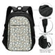 thumbnail image 3 of Fotbe White Popcorn Mochila con Estampado y Puerto USB para Hombre y Mujer, Mochila Antirrobo, Mochila de Viaje, Mochila Escolar, Mochila Universitaria, 3 of 7