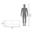 thumbnail image 6 of FM FURNITURE Rock Point Entertainment Center One Door Engineered Wood Walnut, 6 of 8