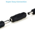 thumbnail image 4 of JIAHAOO 5x2.1mm DC Female to Female Coupler for CCTV Power Extension Safe Reliable Connectors PVC 5 Pcs, 4 of 7