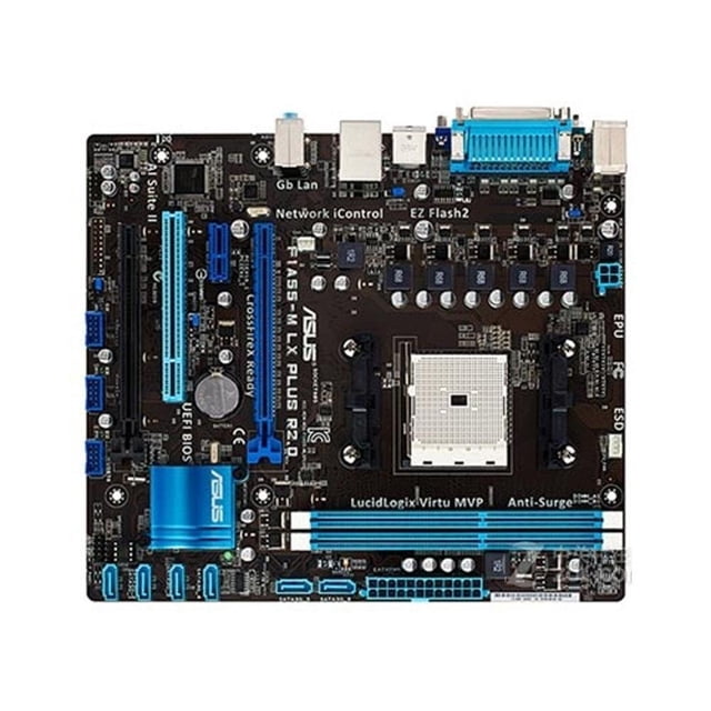 Placa madre usada ASUS F1A55-M LX PLUS R2.0 Socket FM1 AMD A55 DDR3