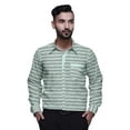 thumbnail image 1 of BESTMAN Casual PrintedShirtsFor Men Slim Fit Button Down Long SleeveShirt, 1 of 5