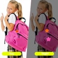 thumbnail image 4 of Mochila con Colgante Reflector de Seguridad, Bolso Escolar, Reflectante para Mochila Principal, Bicicleta, Correr, 4 of 5