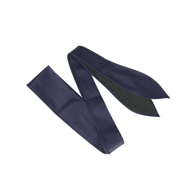Cinturones Obi para Mujeres Talla Grande INSPIRE CHIC, Cinturón Anudado de Autoajuste, Cinturón Ancho para Vestidos, Color Azul Marino 25.59-28.35