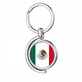 thumbnail image 1 of Mexico Nacional país símbolo Mark patron de América del Norte Rotating keychain Metal Keyring Holder, 1 of 2