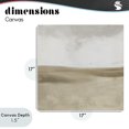 thumbnail image 4 of Stupell Industries Contemporary Smooth Neutral Hills Canvas Art, 17 x 17, by Dan Meneely, 4 of 8