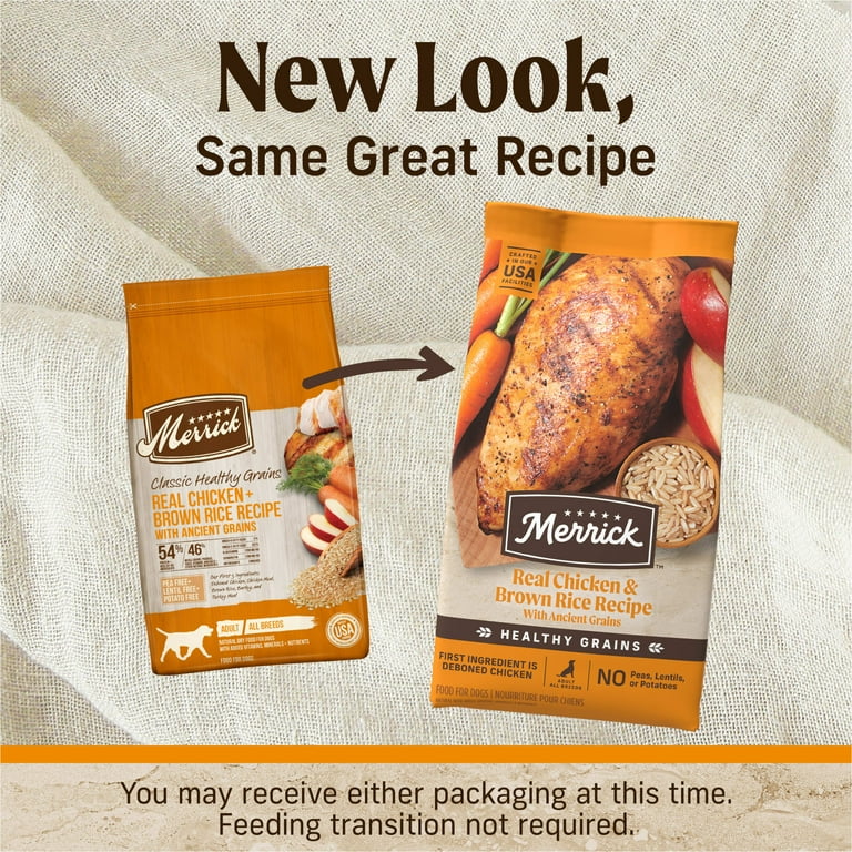 Merrick classic puppy recipe dry dog food deals
