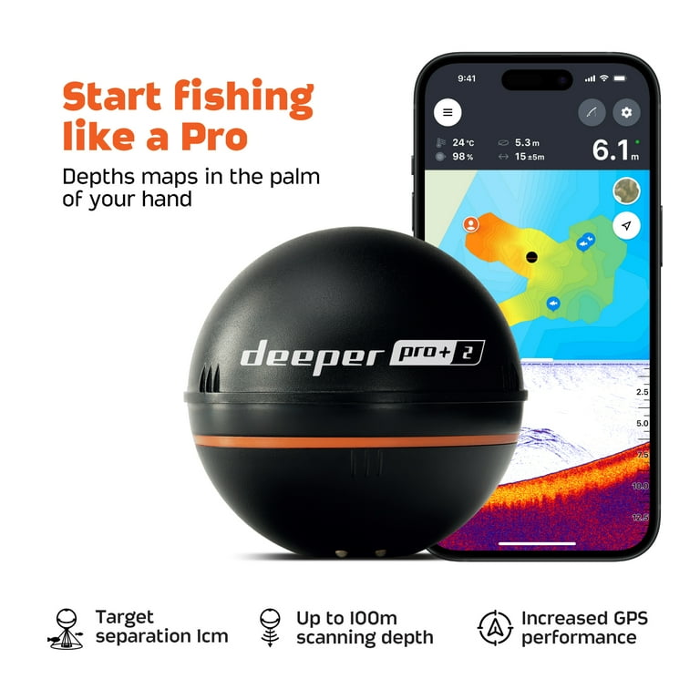 DEEPER SMART SONAR deeper pro+ ディーパープロ Deeper Max – Deepersonar