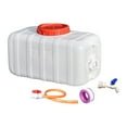 thumbnail image 2 of S SERENABLE Contenant d'Eau de Camping Réutilisable avec Robinet et Tuyau pour Camping, Voiture, Randonnée Blanc 47,5 kg, 2 of 9