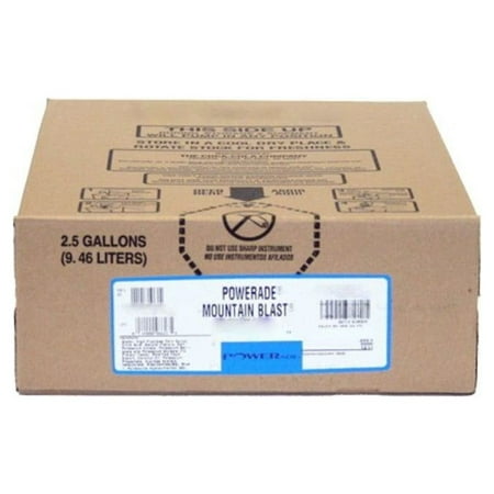 POWERADE Mountain Blast Bag in box, 2.5 Gallons
