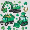 thumbnail image 5 of mgoYE Girl Tshirt 3T Kids Toddler Little Boys St Patrick's Day T-Shirt 1-6t Short Sleeve Shamrock Funny Letters Print Clover Irish Top(White#2,1-2 Years), 5 of 7