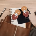 thumbnail image 4 of 2Pcs Pocket Hug Token Inspirational Long Distance Relationship Keepsake Stainless Steel Double Sided Engraved Commemorative Pocket Hug Token Gift Coins with Keychains for Lover, 4 of 7