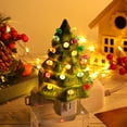 thumbnail image 3 of Mini árbol de Navidad LED, pequeño árbol de Navidad con luces, decoración del hogar, centro de mesa, decoración de árbol de Navidad, regalo de Año Nuevo, 3 of 5