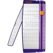 Fiskars 12" Euro Deluxe Portable Trimmer, Purple