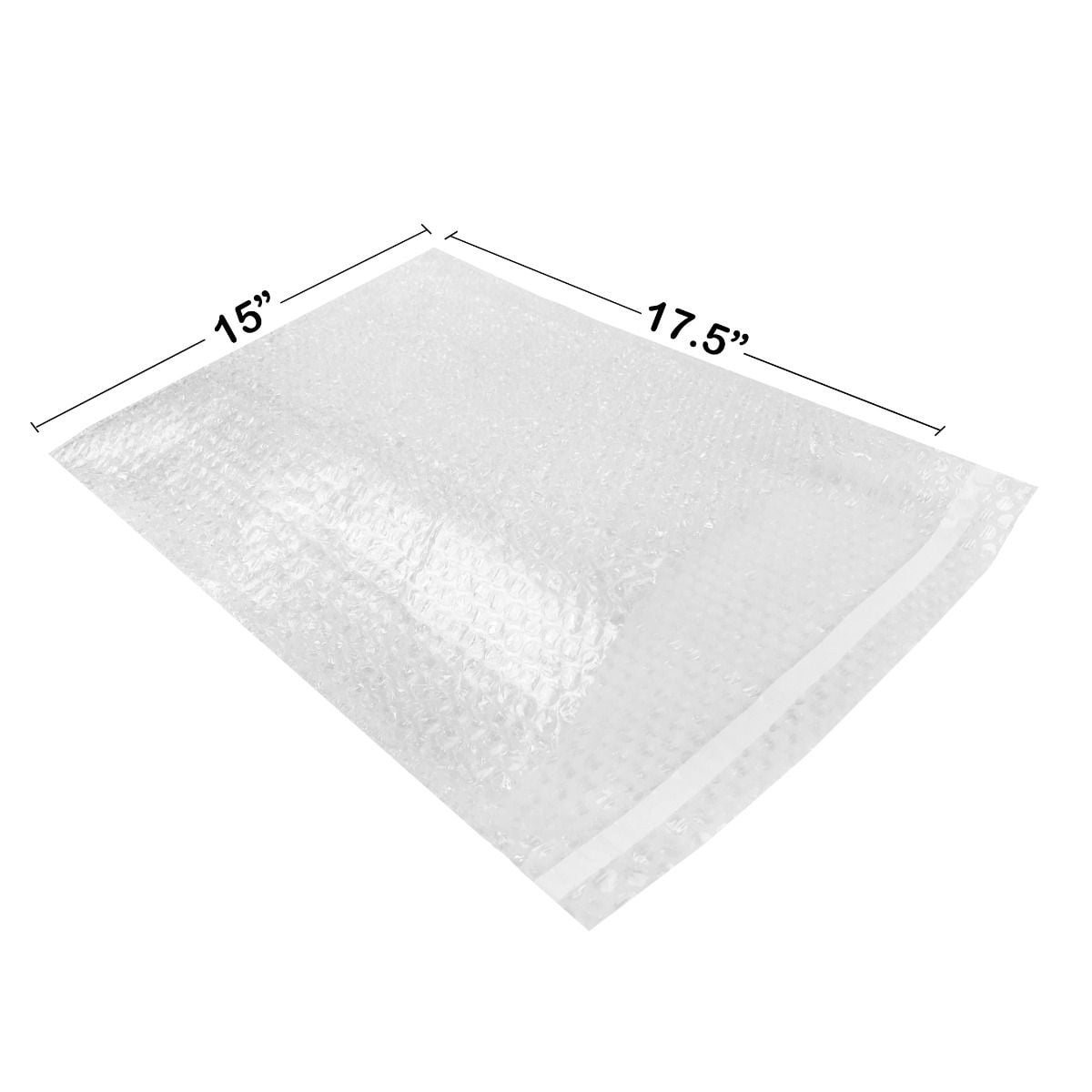 UOFFICE Bubble Out Bags, 3/16" Bubble Wrap Bags, 100 Count, 1 Pack