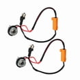 thumbnail image 4 of Juego de 2 conectores de resistencia de carga para arnés de cableado de luces LED de señal de giro 1156, 4 of 14