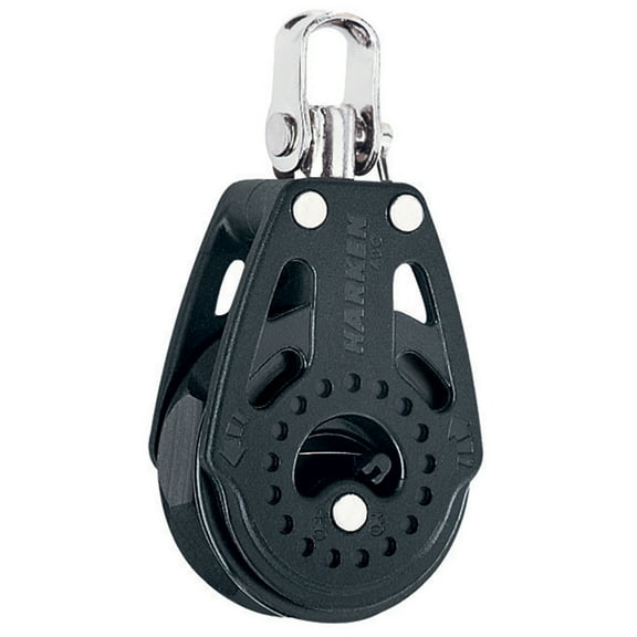 4" Harken 40MM Carbo Single Ratchet Block with Swivel