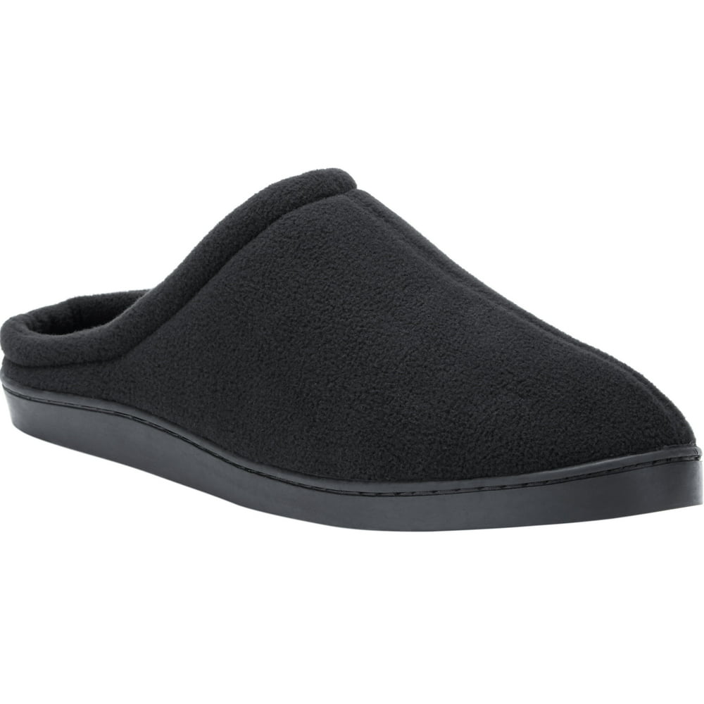 Kingsize - KingSize Men's Wide Width Fleece Clog Slippers - Big - 12 W ...