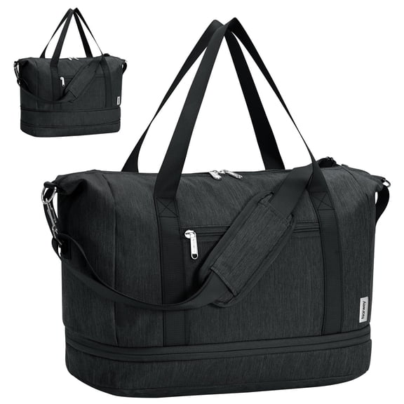 Travel Duffel Bag for Spirit Airlines Personal Item Bag 18x14x8 Underseat Carry on Cabin Bags Underseat, Expandable Weekend Overnight for Women Men