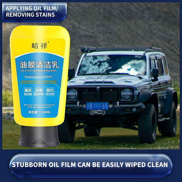Quickly Car Coating Spray 150ml Oil Film Emulsion Glass Cleaner