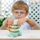 thumbnail image 3 of Children's Early Education Educational Toys Ferris Wheel Transparent Track Building Blocks DIY Assembled Toys, 3 of 9